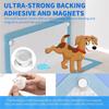 2Pcs Strong Magnetic Dog Pee Pad Holder Anti-Slip Potty Training Pad Patch  Puppy Housebreaking