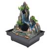 Rockery Stream Tabletop Fountain with Atomizer Pump for Home Office Bedroom Desk DecorationEU Plug