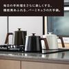 Vermicular Soup Pot, Matte Black, Single-Handed Cast Iron Enamel, Multi-Purpose, Waterless Cooking, Stewing, Rice Cooking, Frying, Induction Cooking,