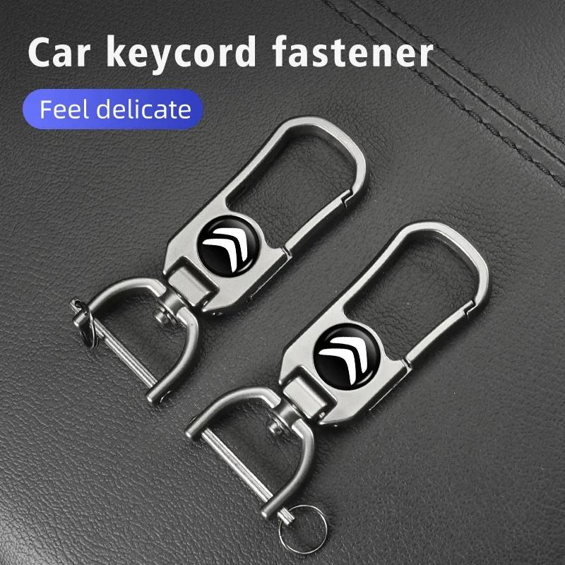 Portachiavi per Auto in Metallo Portachiavi Catena Accessori per Styling Auto Per Citroen Grand Berlingo Jumper Celysee Xsara Picasso Aircross