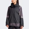 adidas Women's Colorblock Windbreaker Jacket Black/Grey IN3619