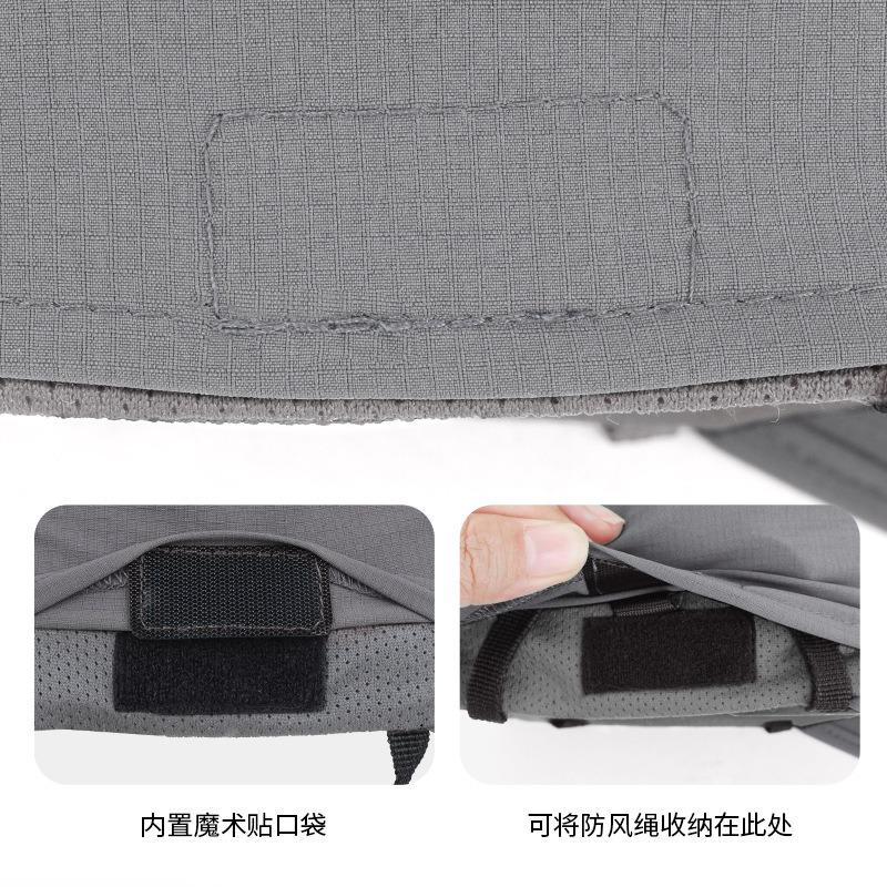 Men's Summer Sports Cycling Cap Children's Sunscreen Multifunctional Sun Hat Solid Color Windproof Casual Fishing Cap