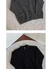 Men's Loose Fit Solid Color Retro Knit Cardigan Sweater Jacket