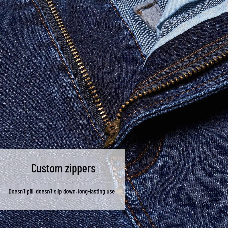 Septwolves Men's Washed Straight-Leg Jeans