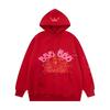 Sp5der Hoodie Unisex Oversized Cotton Pullover With Foil Letter Print Streetwear Sweatshirt Teens
