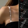 Non-Slip Rhinestone Bra Straps Sexy Off-the-shoulder Adjustable Bra Shoulder Belts Decorative Removable Bra Straps Replacement