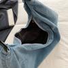 Vintage Tote Bag Women's Denim Bag Lightweight Large Capacity Shoulder Crossbody Bag