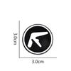 Mini Aphex Twin Logo Pin Copper Decorate Jewelry Memorable Clothing Accessories
