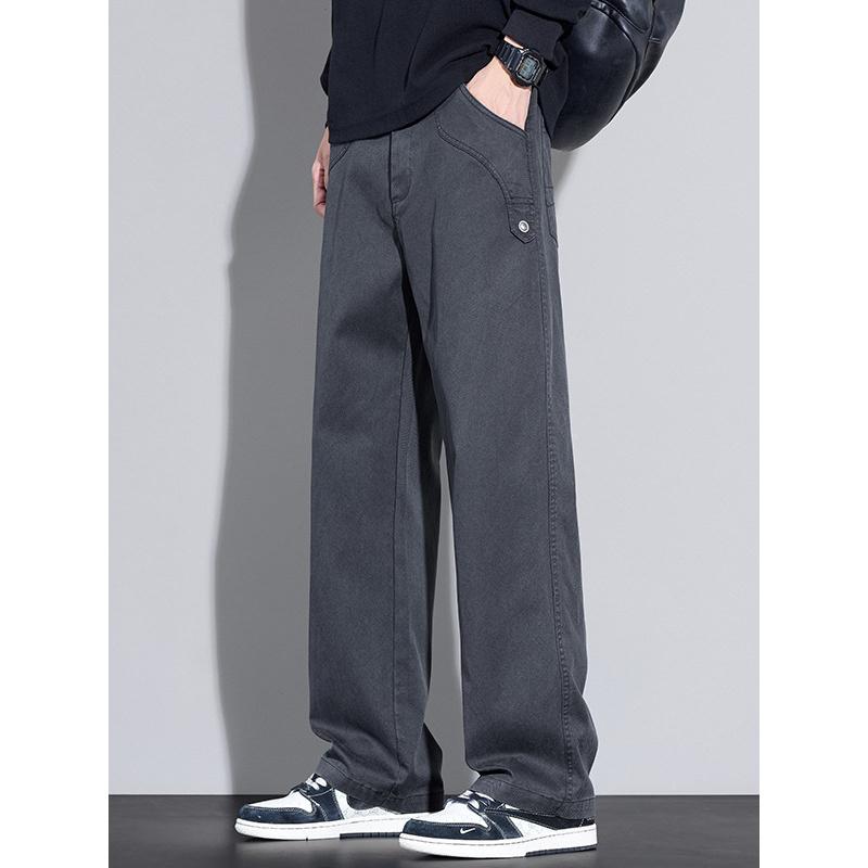 Tencel Drapey Casual Pants for Men, Summer Loose Straight Workwear Pants, 2026 New Sports Pants