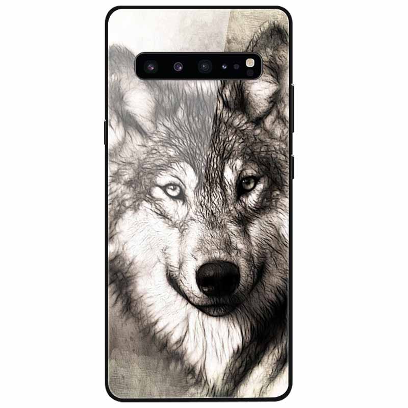 Tempered Glass Case For Samsung S10 / S 10 Plus / S10e Cover Luxury Hard Back Covers for Samsung Galaxy S10Plus S 10e Coque Cool