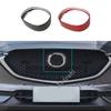 Auto Sticker Detector Trim Front Decorative Mark Grid Grill Grille For Mazda CX-5 CX5 2nd Gen 2017 2018