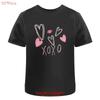 Xoxo Cotton T Shirt Ta044810 Vintage Washed Top For Everyday Wear Stretched Unisex Designer Clothes Versatile Comfortable