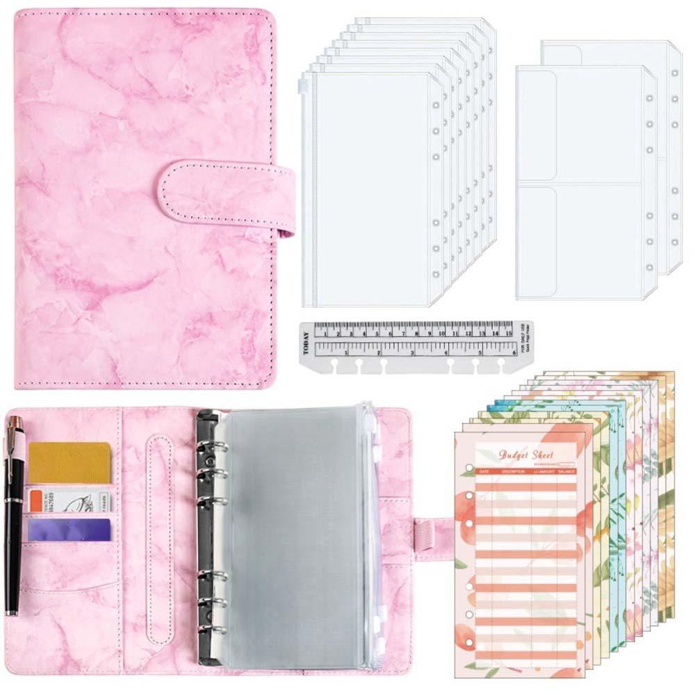 

Мраморирование Папка для экономии денег ПУ Блокнот для экономии денег Книга с заданиями для сбережений по проектам Студент Pink