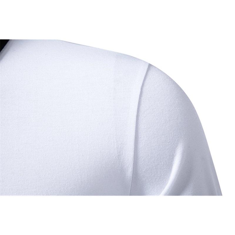 Sommer Herren Bedruckte Poloshirts Kurzarm Atmungsaktives T-Shirt Kontrastfarbe Lässig Reverskragen Streetwear Basis Oberteil