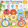 Shaker Hand Drum Toys Musical Mini Tambourine Durable Percussion Instrument Early Learning