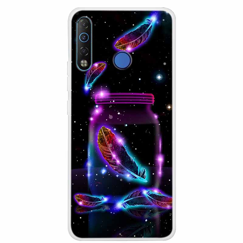 Phone Case For Tecno Camon 12 Air CC6 Case Silicone Soft TPU Back Cover For Tecno Camon 12 Case For TECNO Spark 4 Funda Cartoon