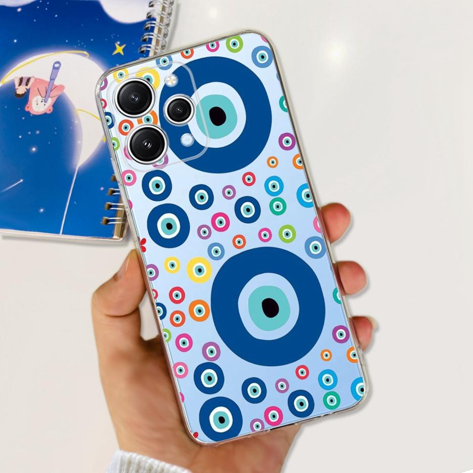 For Xiaomi Redmi 12 Case 2023 New Fashion Painted Cover Clear Silicone Phone Case For Xiaomi Redmi 12 Redmi12 Soft Fundas Bumper