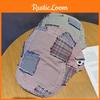 Grid Patchwork Retro Baseball Cap Sunshade Casual Outdoor Girl Supplies Travel
