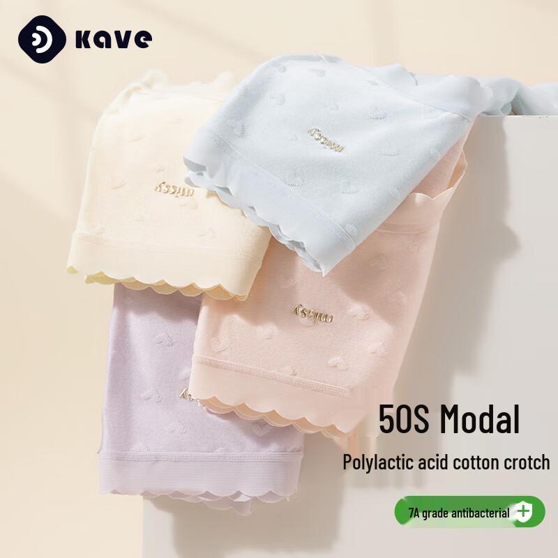 

Kefei Women s Modal Antibacterial Seamless Briefs (4-Pack) M