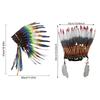 Feather Headdress Fashion Head Accessory Home Decors Photography Props Lightweight Headwear for Themed Parties Stage