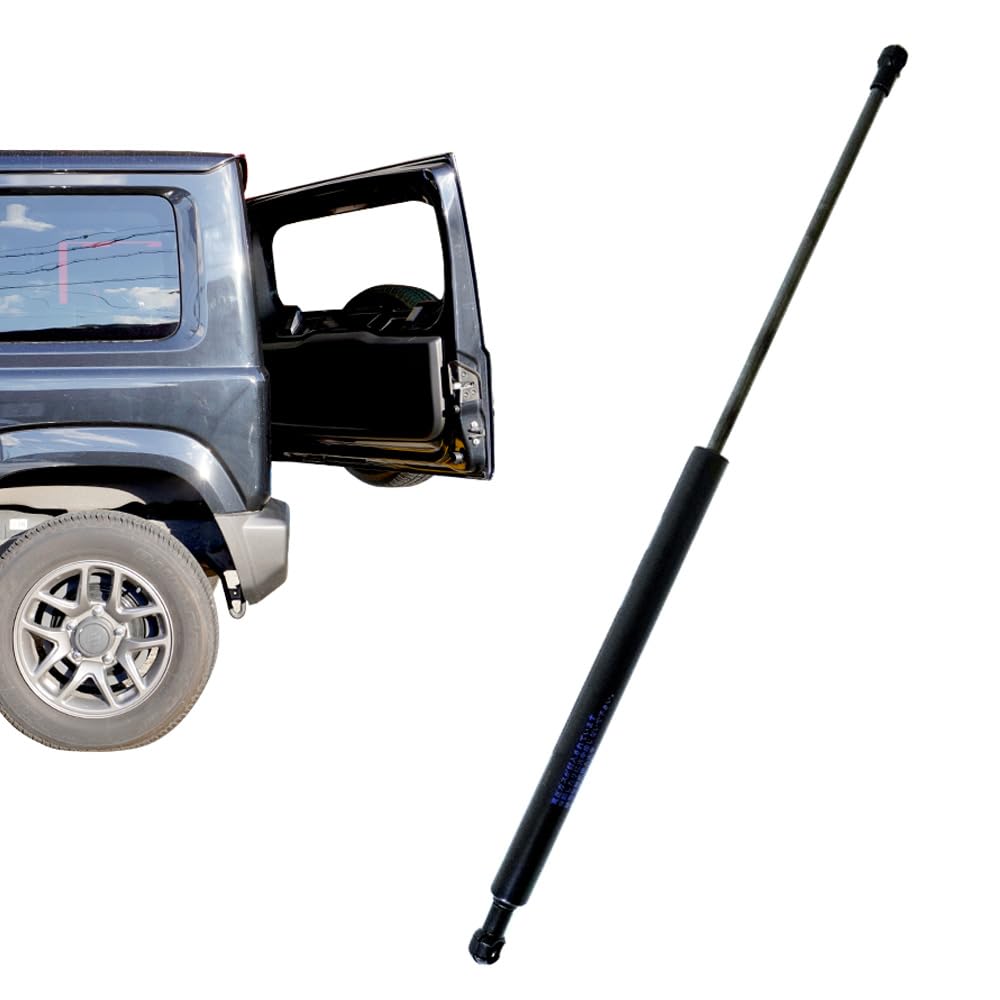 Rear Gate Damper for Jimny Sierra Free Infinitely Variable Free Genuine Door Punch Protection JB64/JB74, Stop, Speed, Stop, Replacement, (Black)