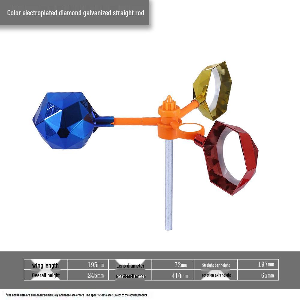 Odblaskowy odstraszacz ptaków zasilany energią słoneczną i wiatrową na farmy zewnętrzne i stawy rybne