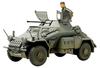 Tamiya Military Miniature Series 270 German Army Armored Reconnaissance Vehicle with Etched Plastic Model Kit 35270 1/35 No. 4-Wheeled Sd.Kfz.222