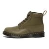 Dr. Martens Leather Comfortable Short Ankle Boots Men Boots Olive 27835355