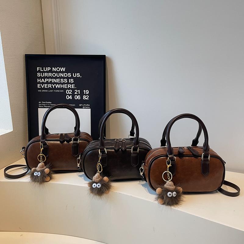 Hand-held Small Square Bag, Fashionable Shoulder Bag, Simple Business Crossbody Bag