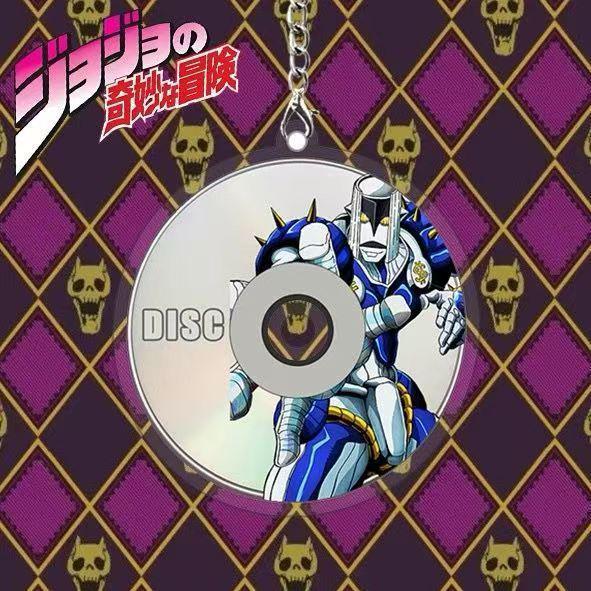 JOJO's Bizarre Adventure Acryl Schlüsselanhänger und Rucksackanhänger Set