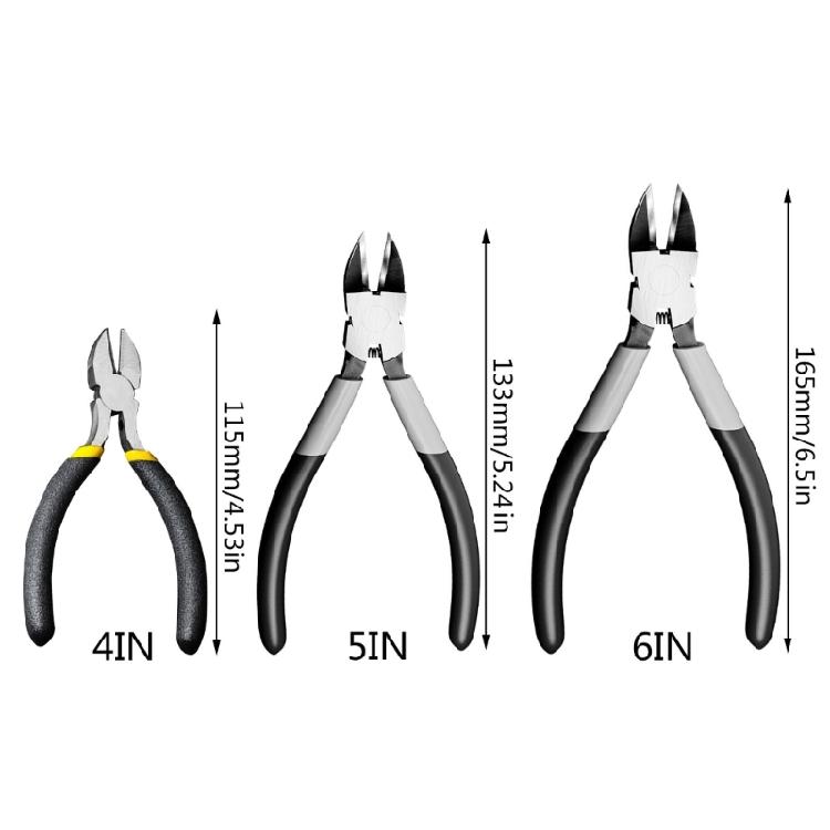 Diagonal Flush Cutter Side Cutting Pliers Electronics Pliers for Reeled Terminals