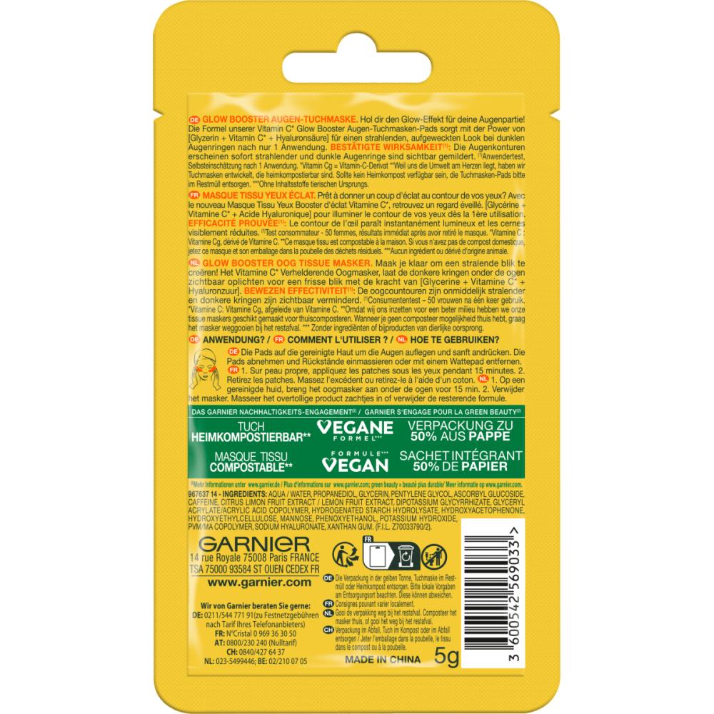 Garnier Skin Active Eye Sheet Mask Vitamin C 5g