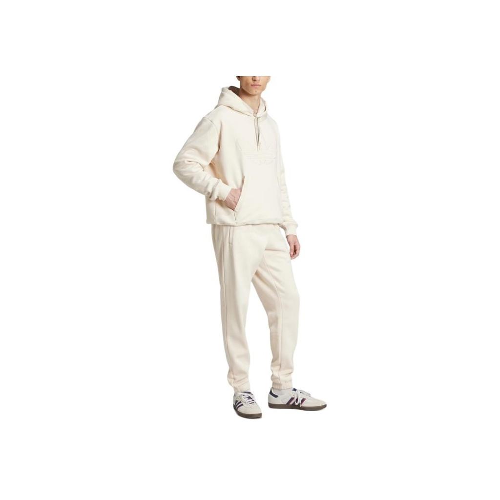 Adidas Originals 70S Logo Pattern Outdoor Casual Sports Hoodie Men Hoodies Miracle-White JN5969