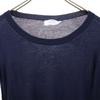 PRADA wool Long sleeve sweater 38 Navy system Knit Thin Women Used