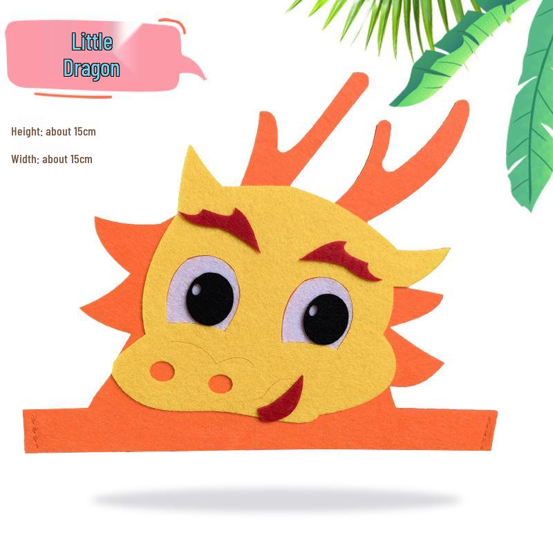 Flickering Halloween Cartoon Animal Hat for Kids & Adults - Perfect for Parent-Child Performances & Costumes