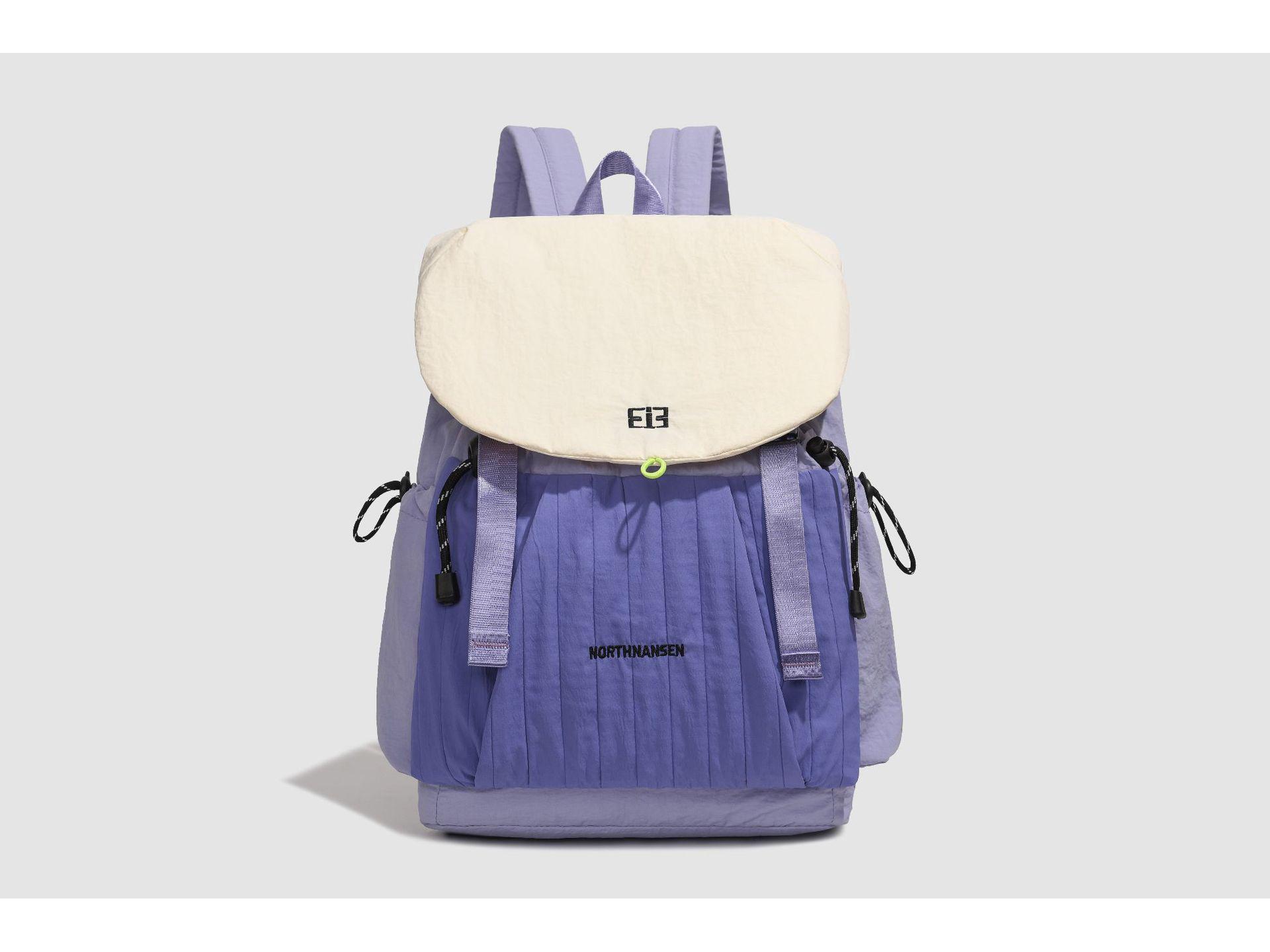 

Unisex Large Capacity Color Block Fashion Backpack for Students