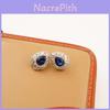 Elegant Crystal Earring Necklace Collection With Electroplating For Gift Ideas