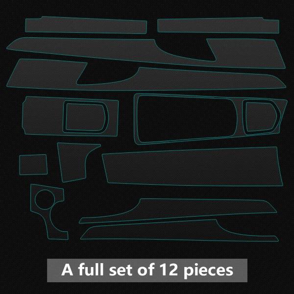Interior TPU Protective Film Sticker for Porsche Panamera 4S 2015-2017 Car Center Console Door Gear Shift Panel Accessories