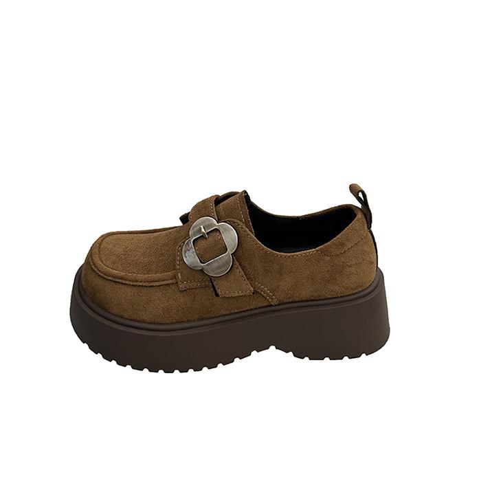 

Ретро Замшевые Туфли Мэри Джейн на Платформе и Массивном Каблуке Женские Дизайнерские Туфли с Пряжкой на Среднем Каблуке Женские Удобные Нескользящие Лоферы 2025 39