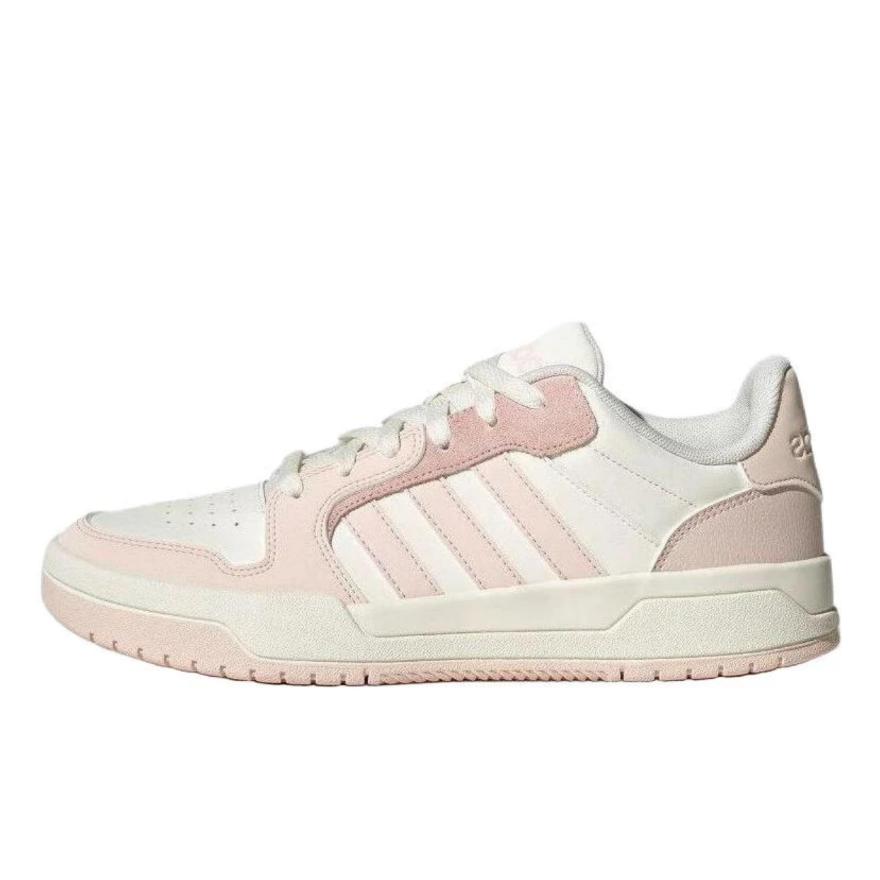 Adidas ENTRAP Starfall Pink Island Synthetic Leather Lightweight Height Increasing Coverage Low top Skateboard Shoes IE3904(Team2407-SBOX)