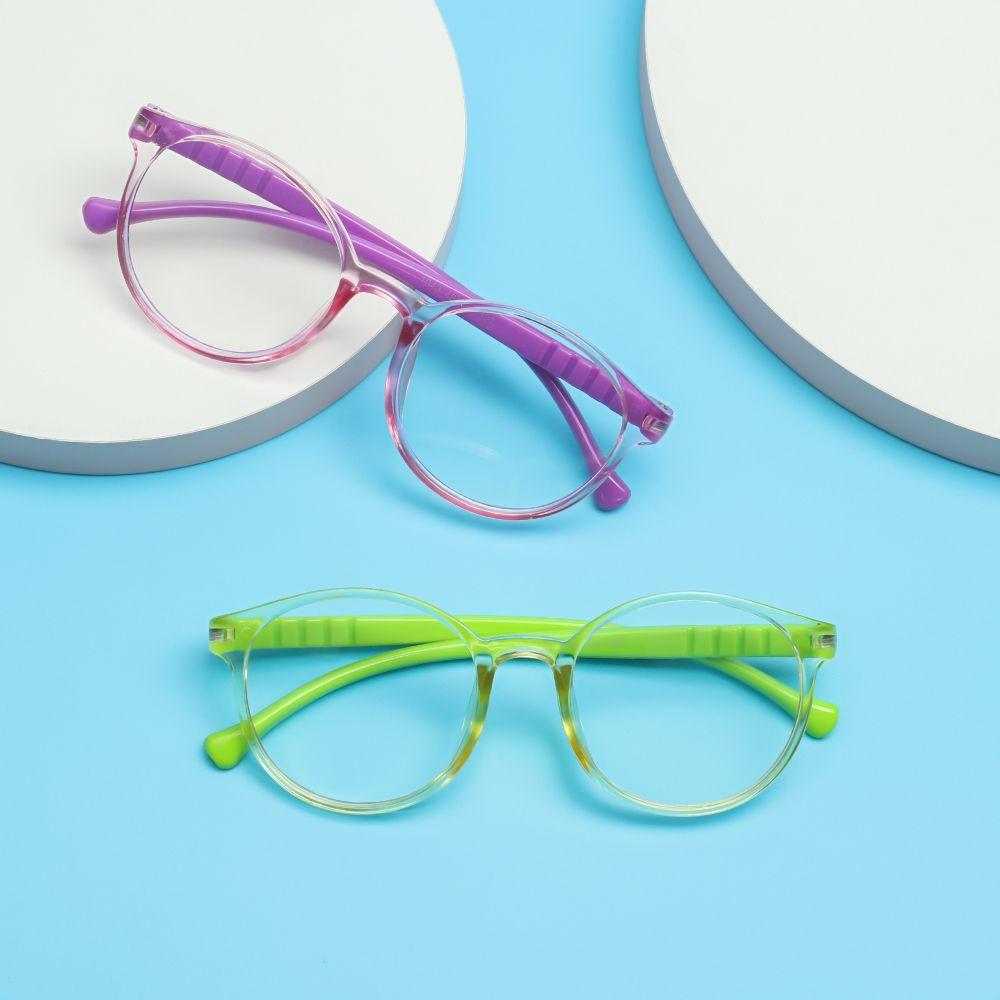 Children Transparent UV400 Blue Light Blocking Glasse Clear Lens Kids Eyewear Computer Glasses