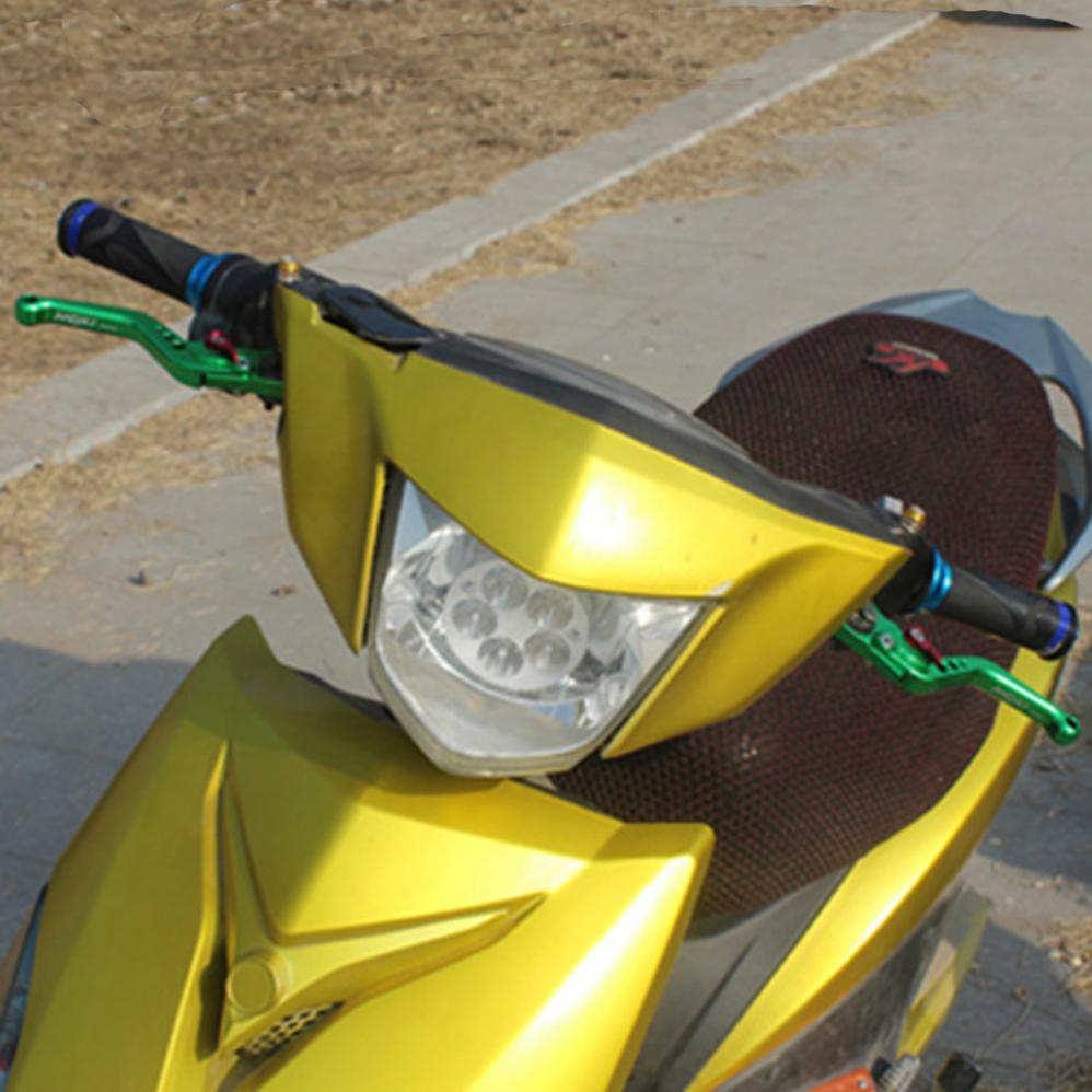 2 Stück Aluminiumlegierung Modifikation CNC Motorrad Bremsgriff für Motorrad