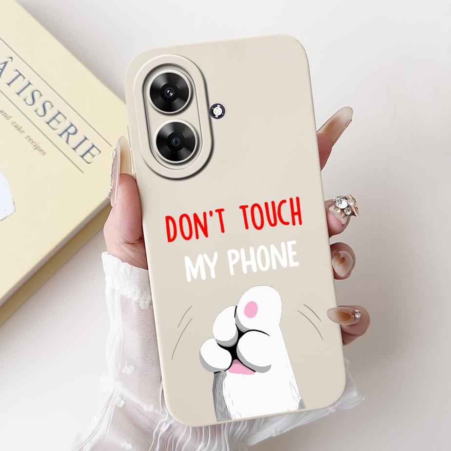 For Realme Note 60 Case Narzo N61 Cute Funny Cartoon Cover Soft Silicone Phone Case For Realme Note 50 Note50 Note60 Shell Coque