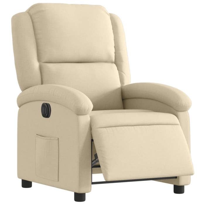 VidaXL Electric Recliner, Relaxation Chair with Adjustable Backrest and Footrest, Living Room Seat, Modern, 3204149