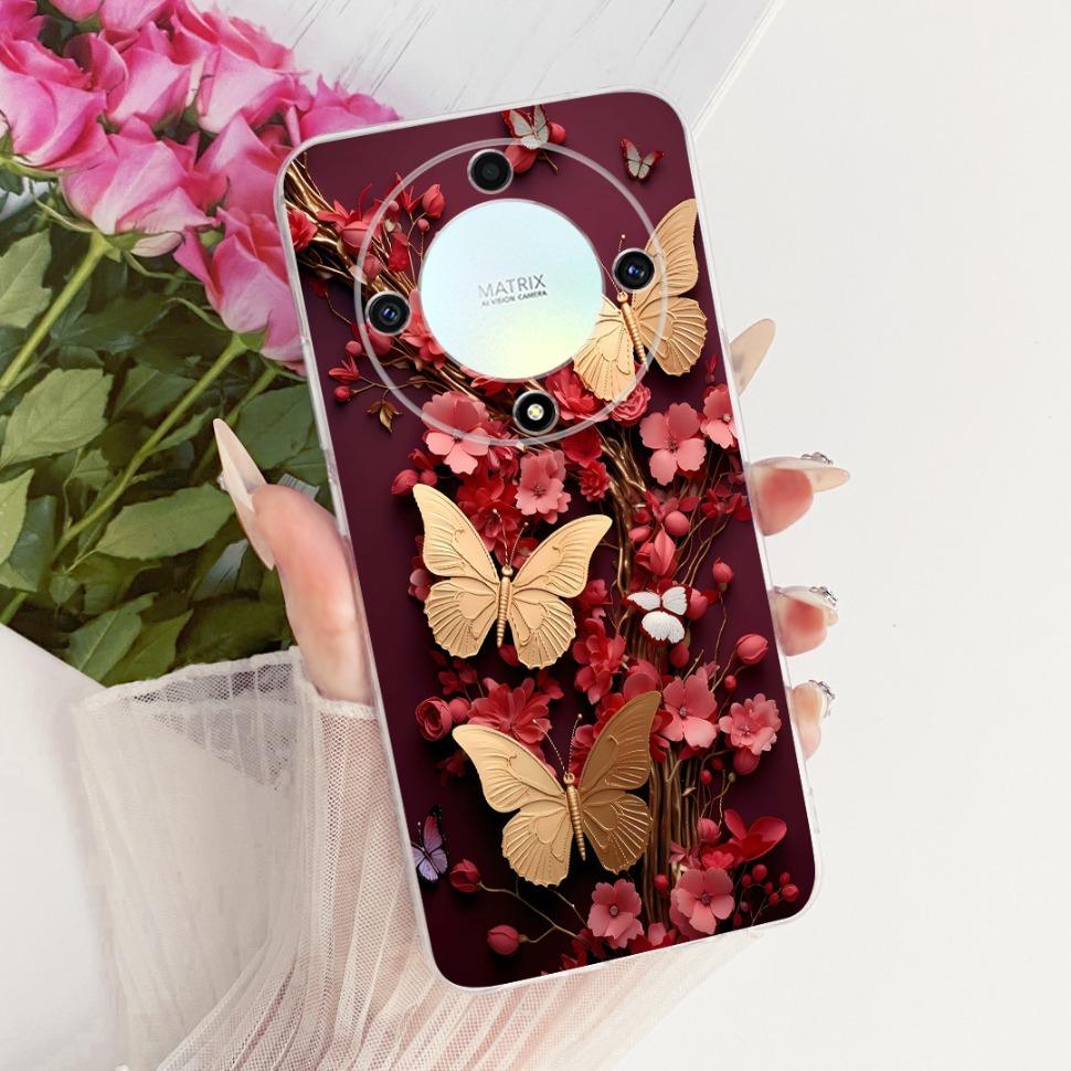 For Honor X9a 5G Case Magic 5 Lite Cover Dragon Cartoon Soft Silicone Phone Cases For Honor Magic5 Lite HonorX9a X 9a Bumper
