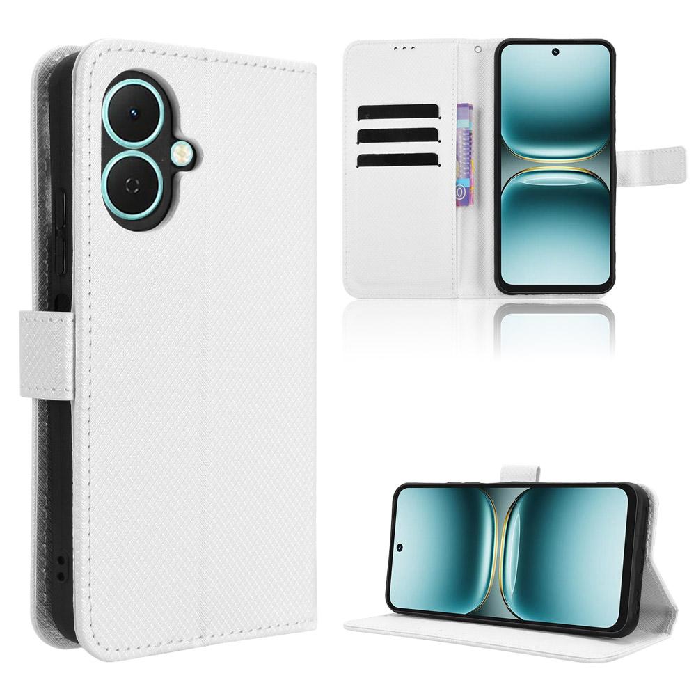 Flipové pouzdro pro Tecno Spark Go 2 PU kůže Ochrana celého těla S [Blokováním RFID] Nárazuvzdorné Odolné Retro Pouzdro na telefon