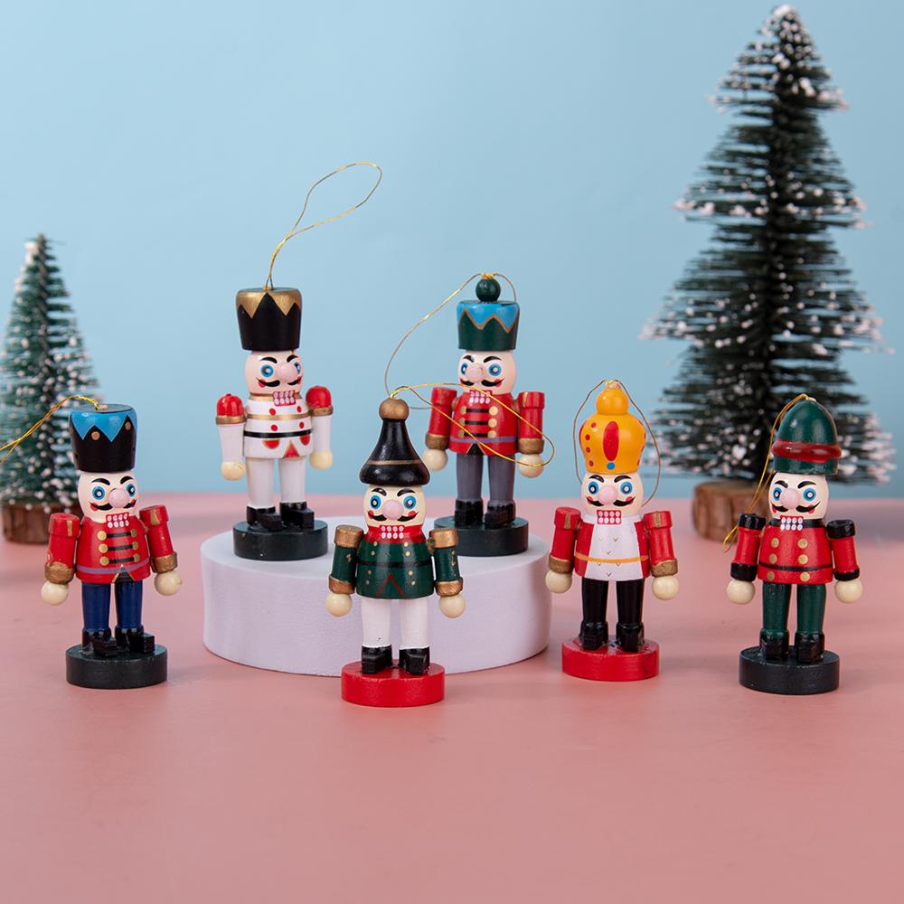 Mini Nussknacker-Ornament
