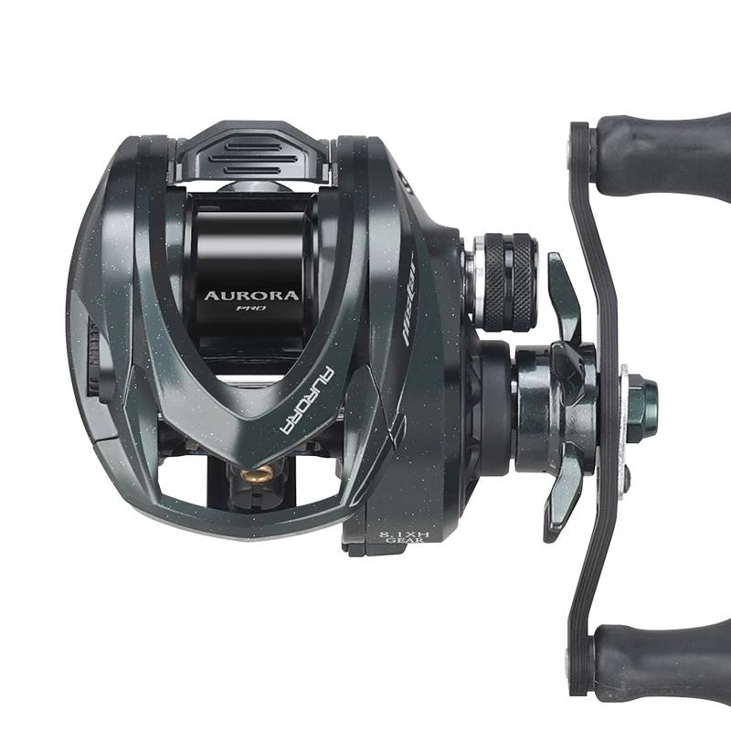 Ultralight Casting Reel with Ceramic Bearing 109G 3D Suspension Magnetic Brake 8.1:1 Ratio Spinning Reel 4KG Drag Power Baitcasting Fishing Reel