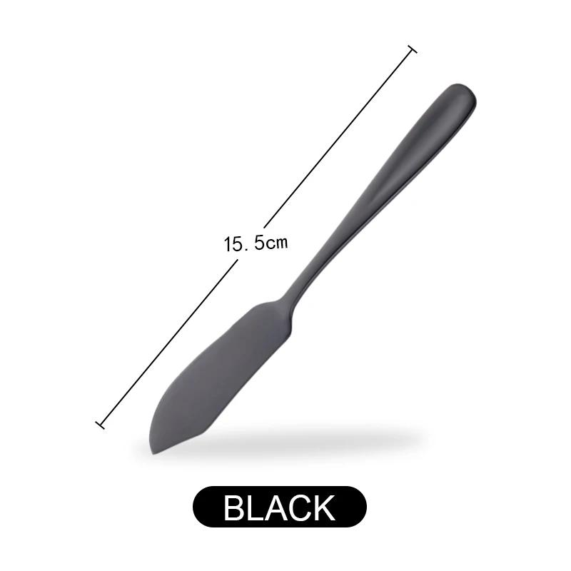 Buy Go 304 Butter Knife Cheese Dessert Jam Spreaders Stainless Steel Cream Gold Rose Knifes Western Cutlery Breakfast Tool