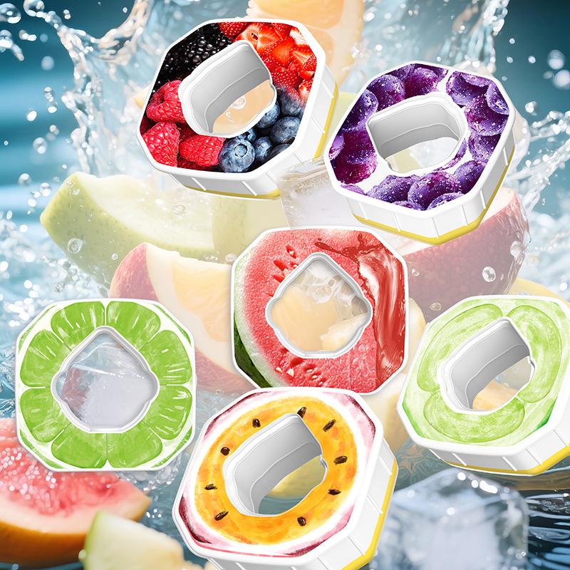 Бутылка для воды с ароматом, большая емкость 1000 мл, фруктовый вкус, двухцветный градиент, пластиковая бутылка для воды с ароматом